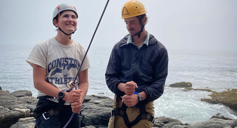 rock climbing lessons for middle schoolers